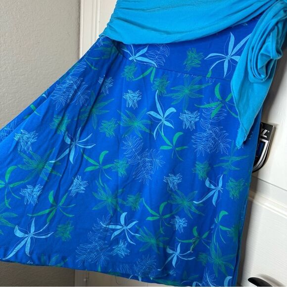 BNWT Kühl Blue Azure Convertible Styles Kai Skirt / Top Sz M Beach Cruise Vacay - Picture 5 of 9